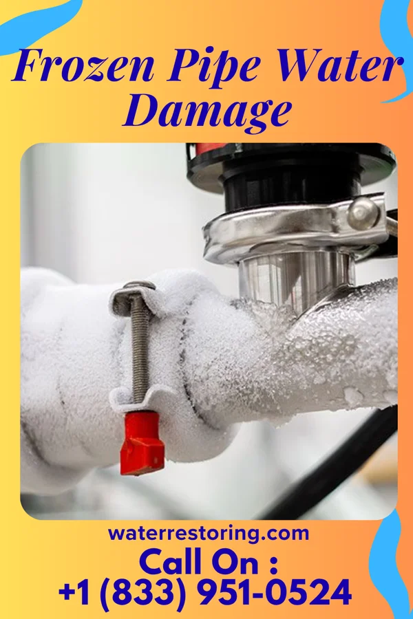 Frozen Pipe Water Damage in Hope, IN